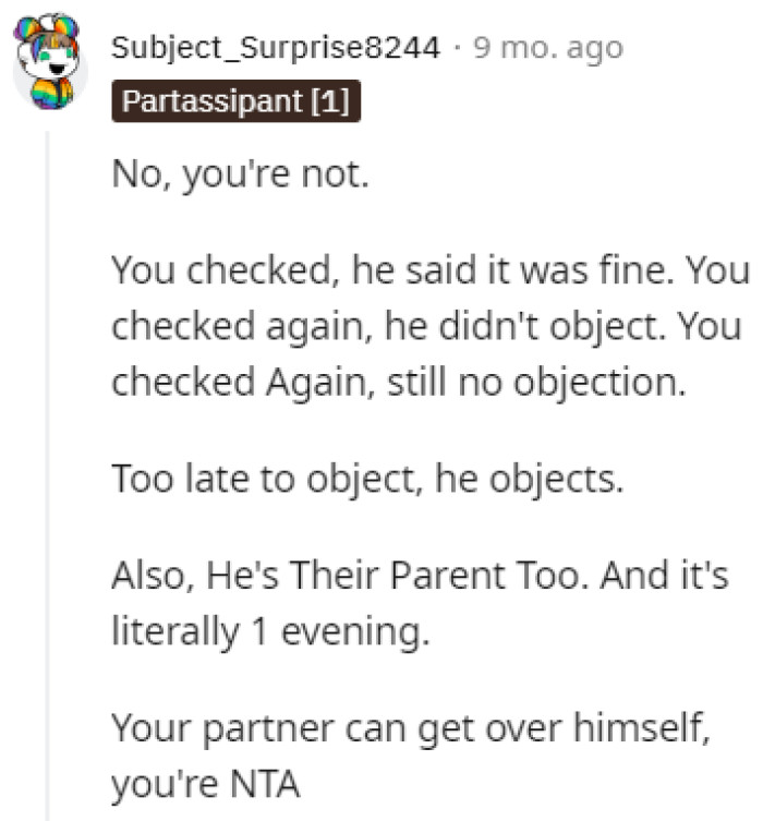 It's Just One Evening