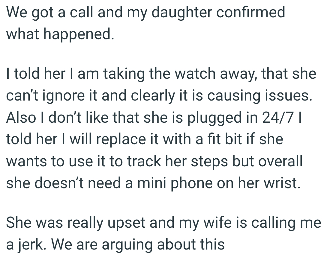 OP Wants to Track Her Steps, but Overall She Doesn’t Need a Mini Phone on Her Wrist