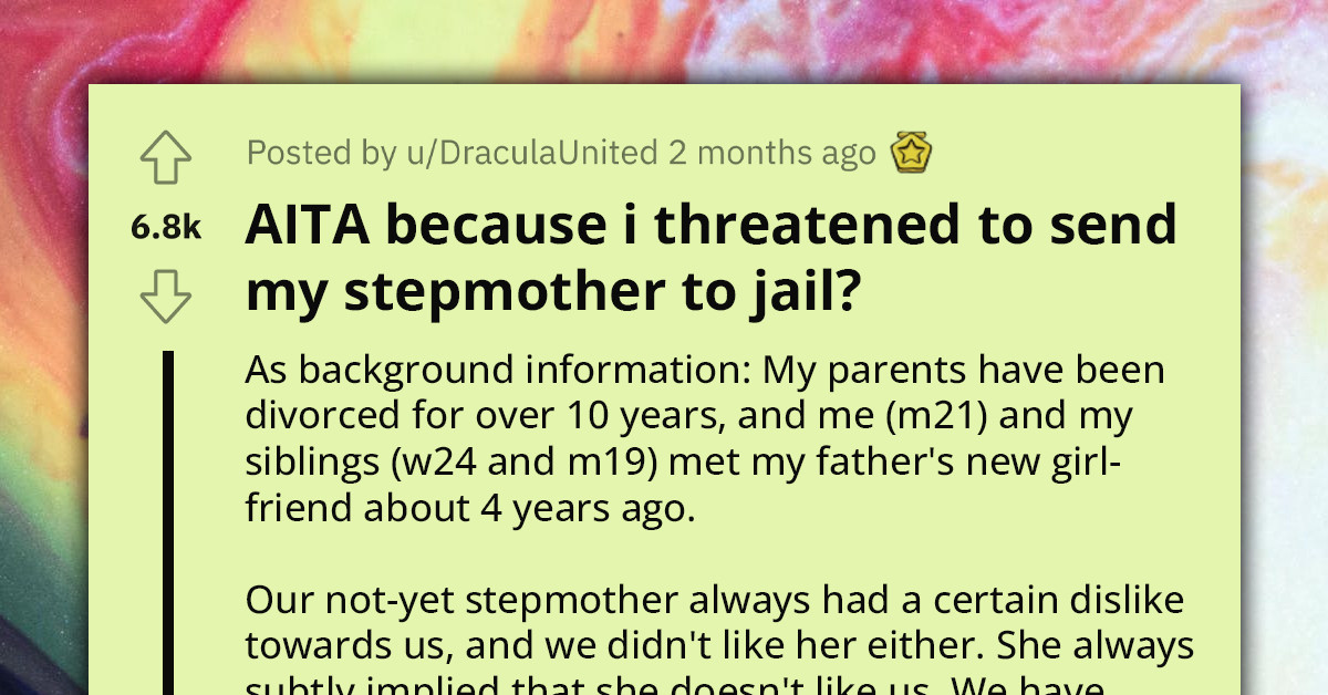 Stepmom Dips Her Hands Into Her Stepson's Account To Fund Her Big Wedding, He Threatens To Call The Cops On Her