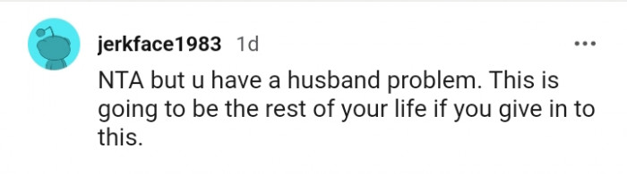 You have a husband problem