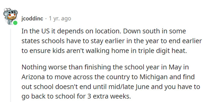 In the US, their experience can feel like they're caught in 