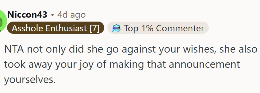 She took away their joy