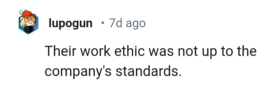 4. You must be up to standard