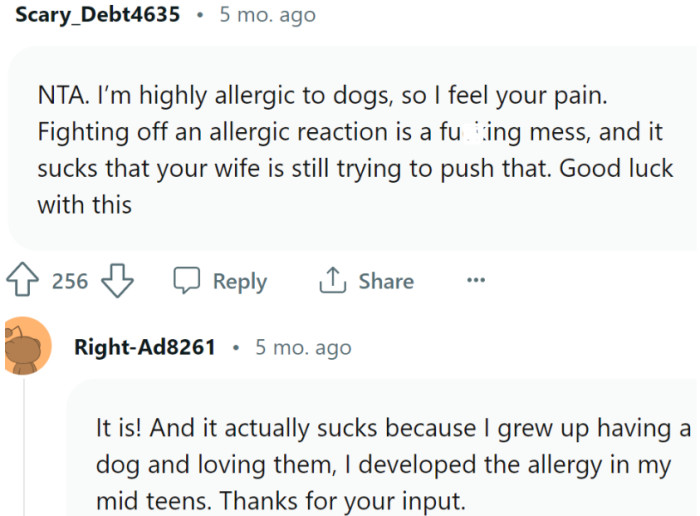 Fighting off an allergic reaction is a mess