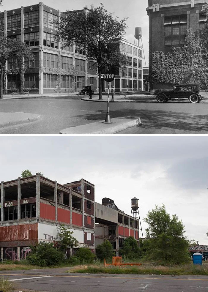 "Detroit, Michigan Before And After"