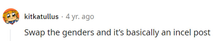 But that's the point!