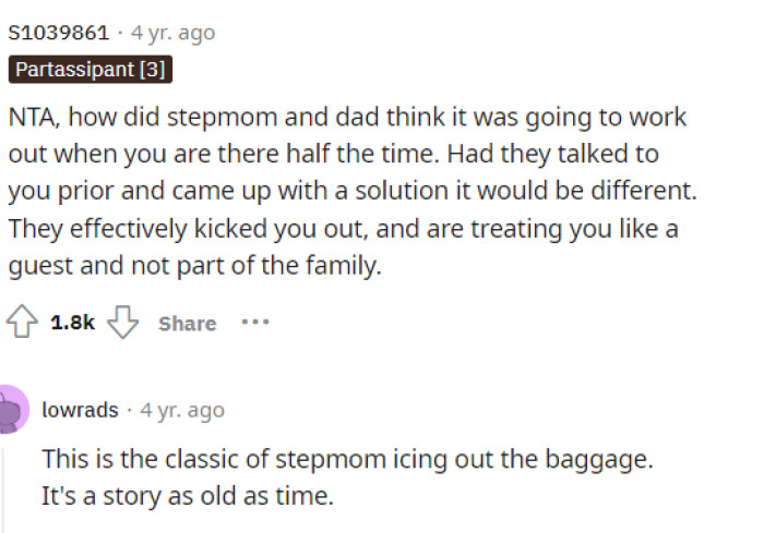 We're just not really sure how they thought this would be a surprise because we can't imagine that OP would react in some crazy way to this.