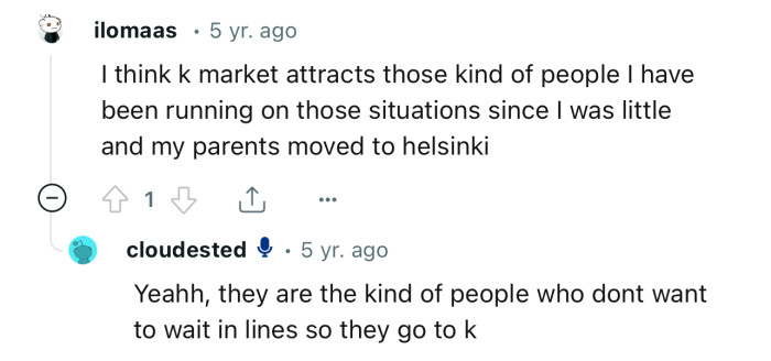 “I think kauppa market attracts those kinds of people.”
