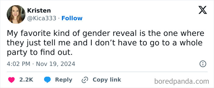 Well I mean you odn't have to show up for the party, just wait for them to announce it afterward.,