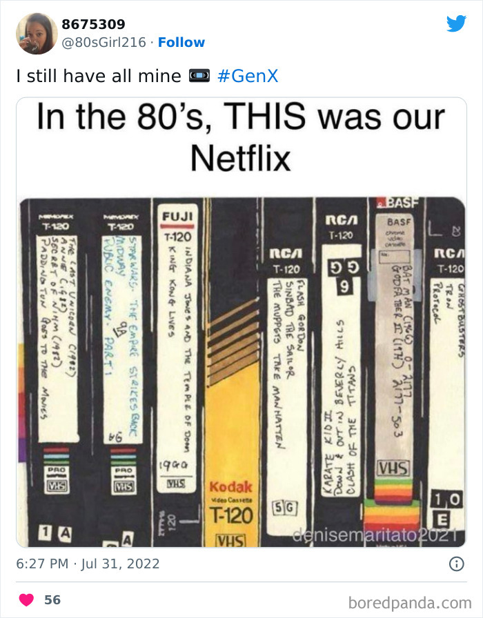 44. The Netflix back then