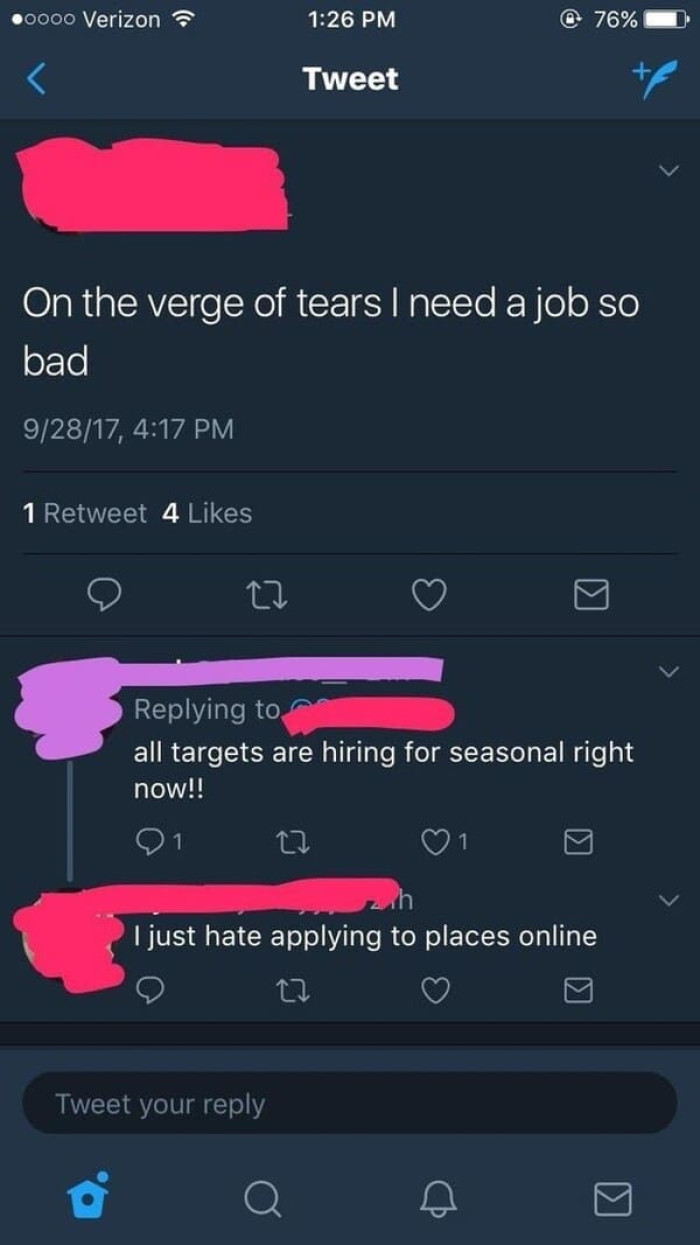 4. I desire it, but I detest it.