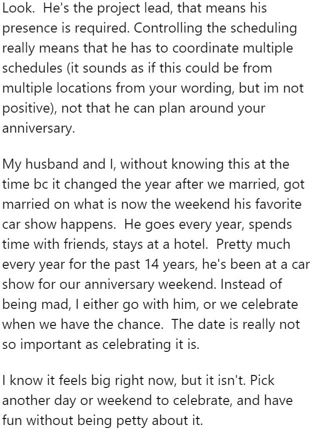 They simply need to pick another day to celebrate.