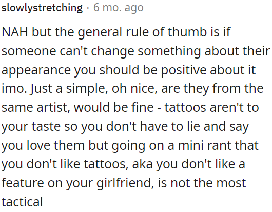 Avoiding a negative rant is a more tactful approach.
