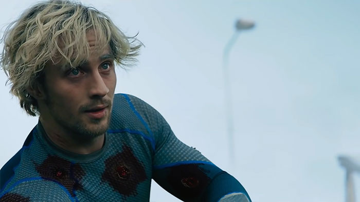 Quicksilver in Avengers: Age of Ultron.