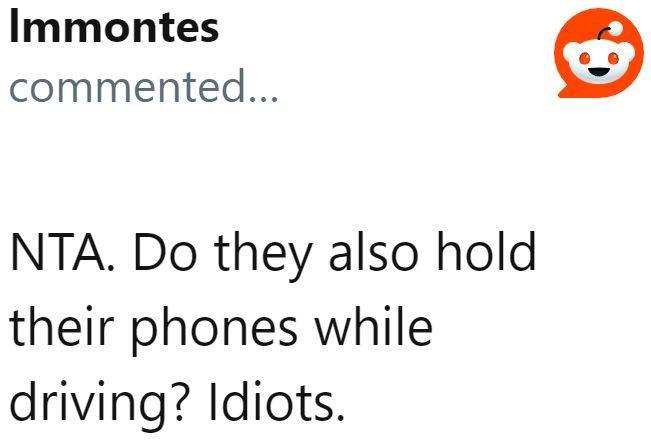A Redditor suspects that they even text while driving.