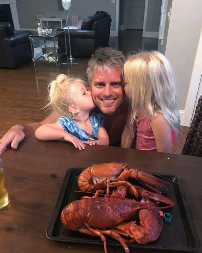 51. Happy Father’s Day to the best!!! I was supposed to cook this feast, and he let me nap. When I woke up, he had cooked his own celebratory dinner.