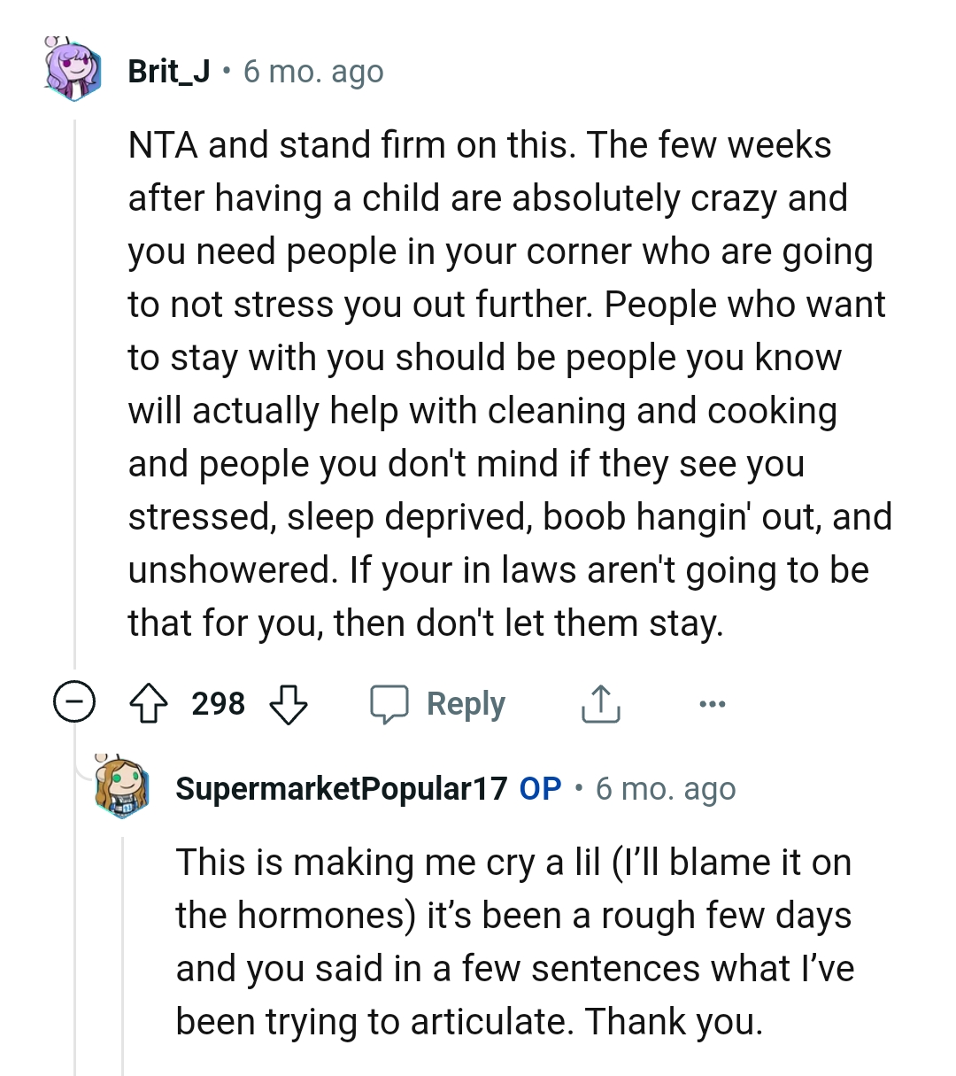 Life after having a child