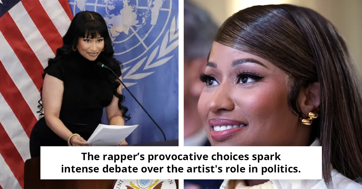 Nicki Minaj Faces Backlash for Sharing Unusual AI Image Featuring Her and Donald Trump