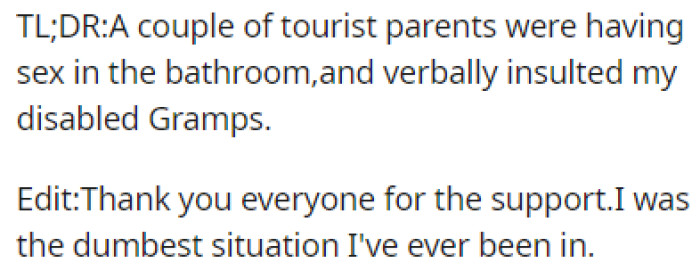 The dumbest situation OP has ever been in