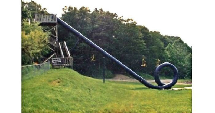 9. The Cannonball Loop Waterslide, A Slide So Dangerous It Was Shutdown Almost Immediately After Opening