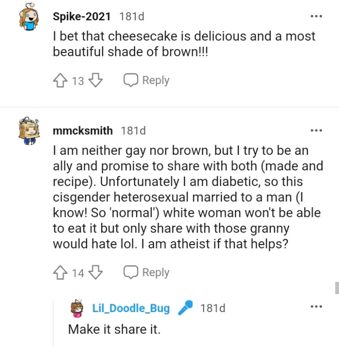 A delicious cheesecake