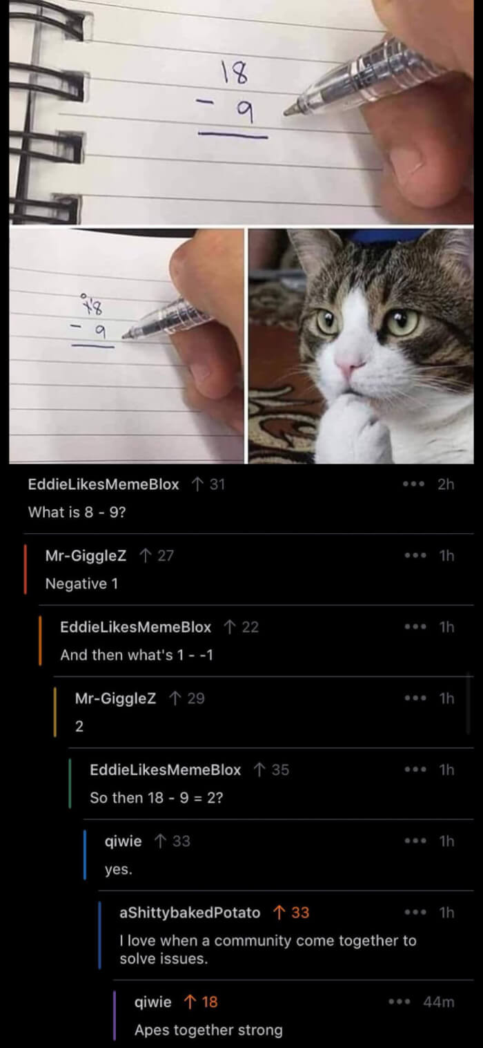 19. At least they tried.