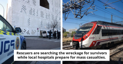 Survivor of Spain train derailment recalls 'earthquake' sensation as tragedy claims 39 lives