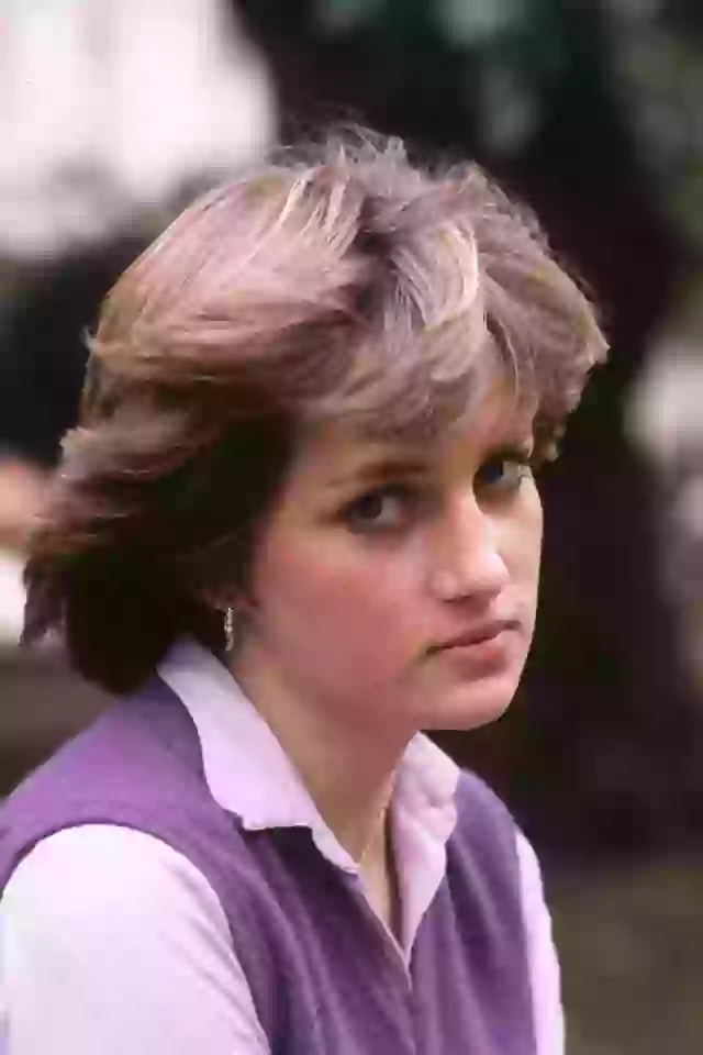 The late royal often changed up her hair