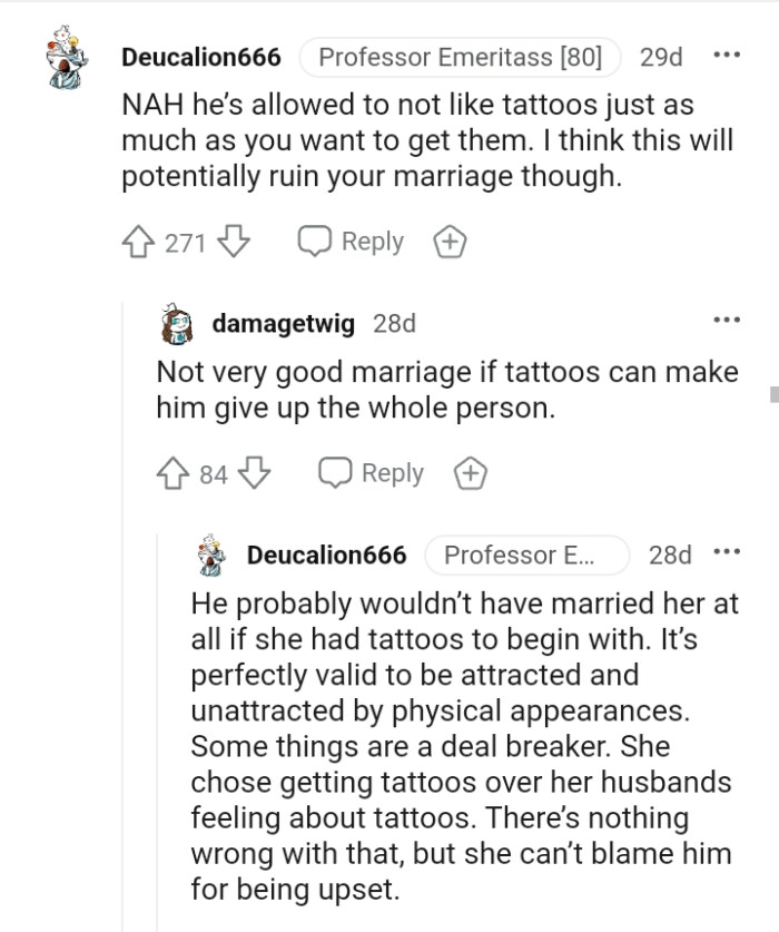 This Redditor thinks this might ruin the OP's marriage