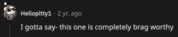 OP should be really proud for reacting so quickly