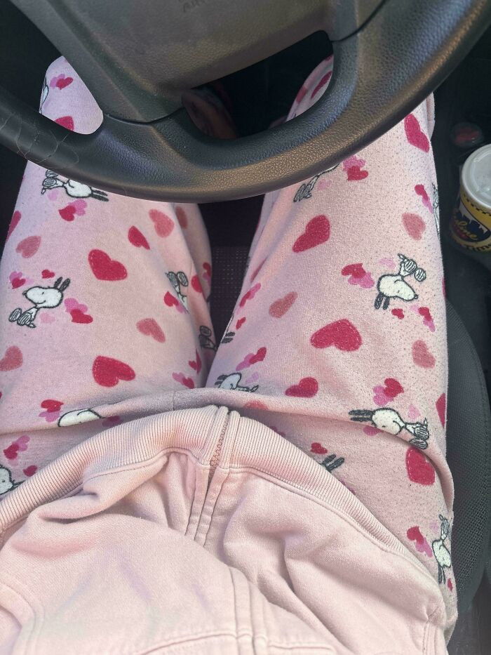 "Forgot To Change Into My Work Pants. I Work In A Warehouse"
