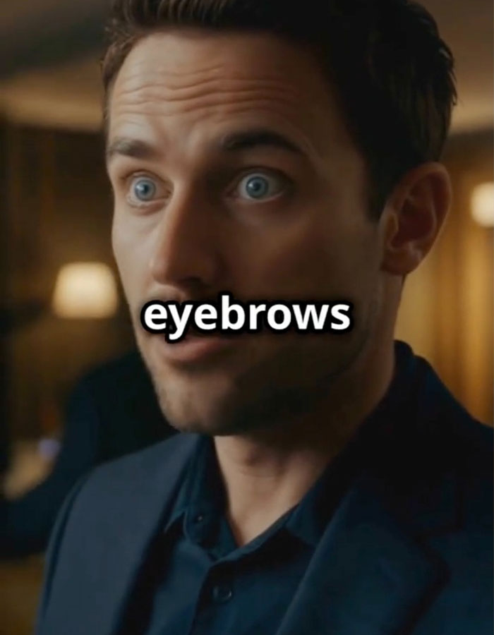 1. The Eyebrow Flash