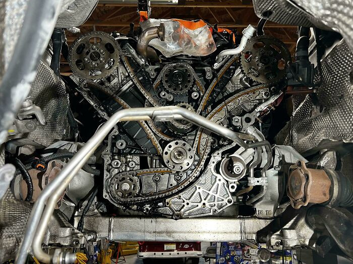 "Audi Timing Chains Are A Thing Of Beauty Aren’t They?"