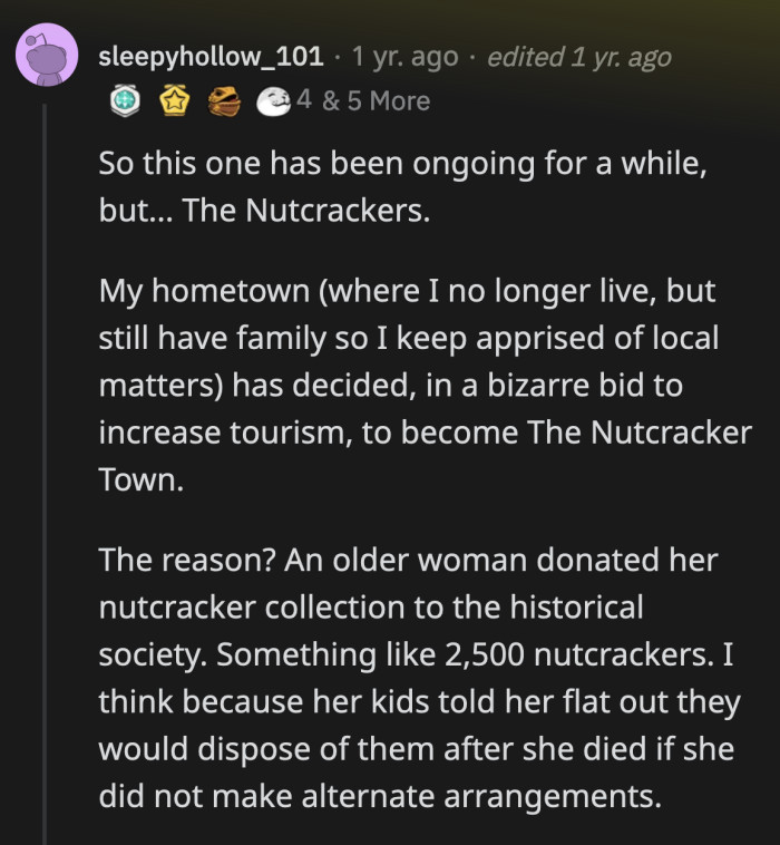 44. Straight out of a Parks and Recreation episode