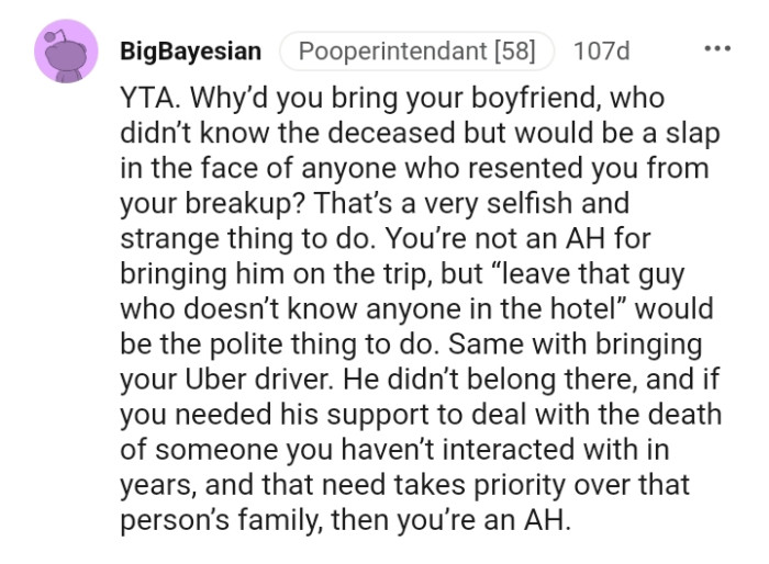 Leave that guy who doesn't know anyone in the hotel