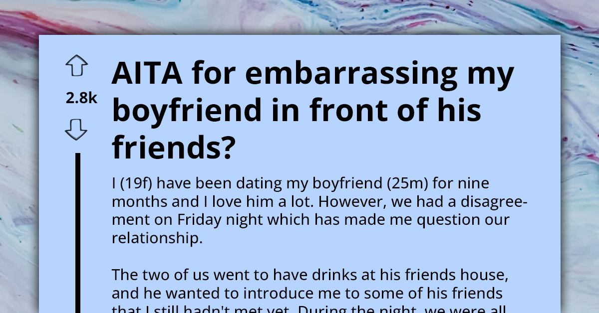 25-Year-Old Accuses Teenage Girlfriend Of Embarrassing Him In Front Of Friends When She Dances Alone To Her Favorite Song