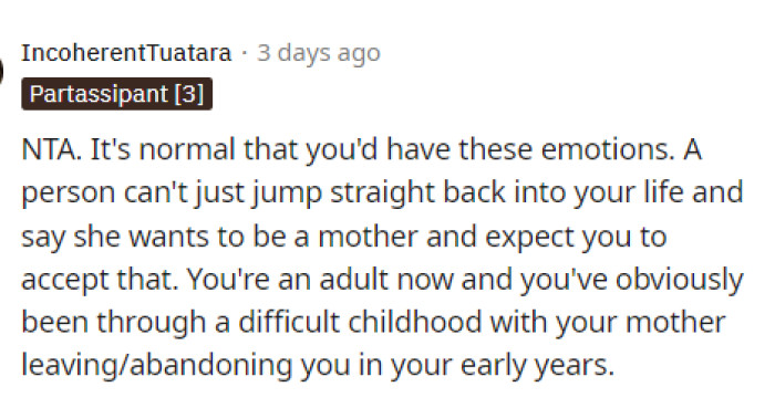 These emotions are absolutely normal, and we feel that OP definitely has a right to feel this way after everything.