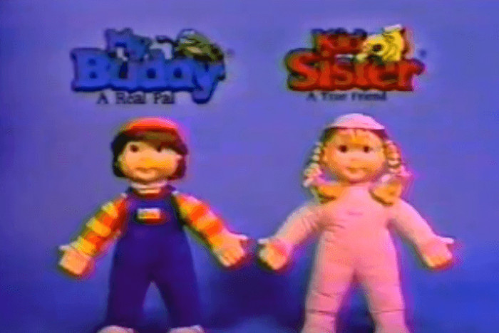 10. My Buddy and Kid Sister Dolls
