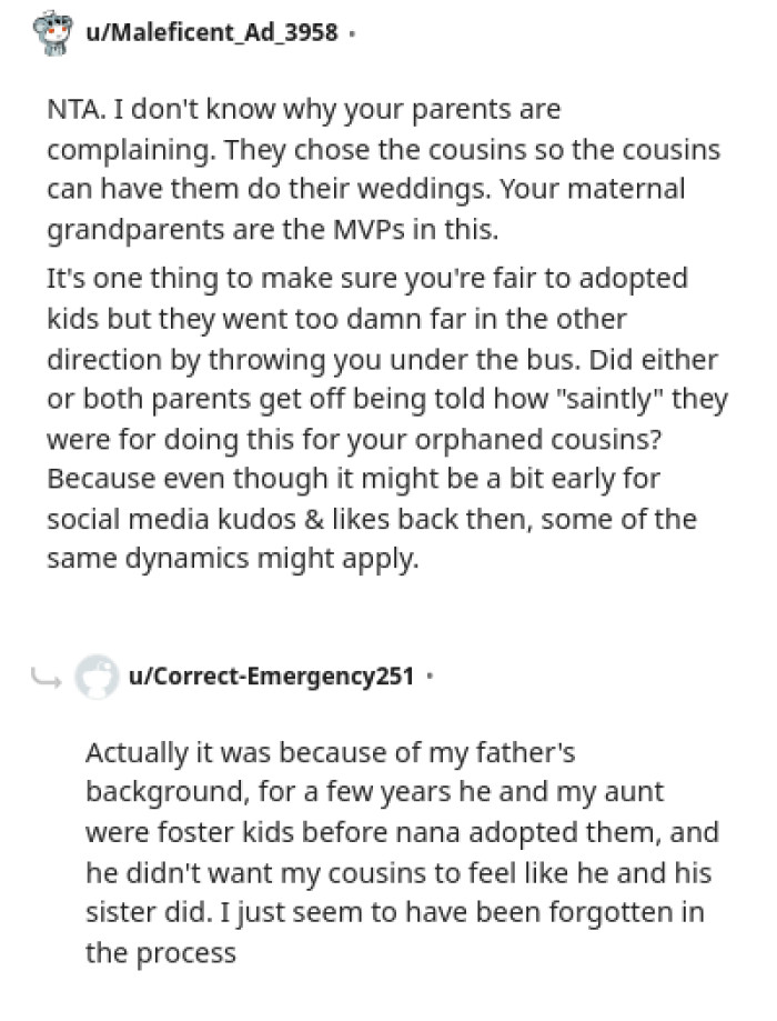 OP's Maternal Grandparents Are the Real MVPs in This Story