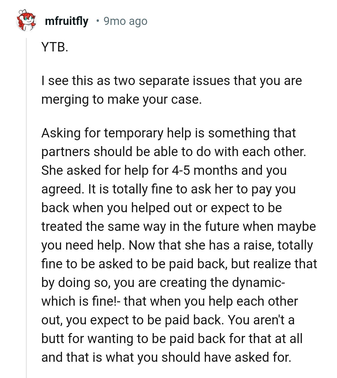 The OP is creating the dynamic