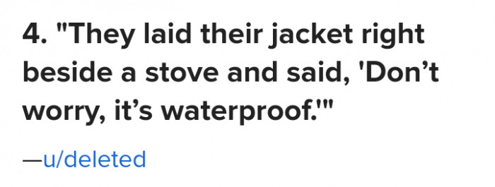 #4 Can someone explain to them how a 