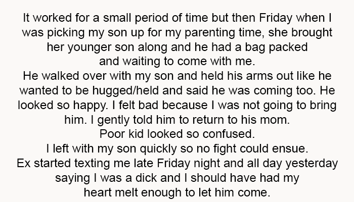 I Gently Told Him to Return to His Mom. Poor Kid Looked So Confused