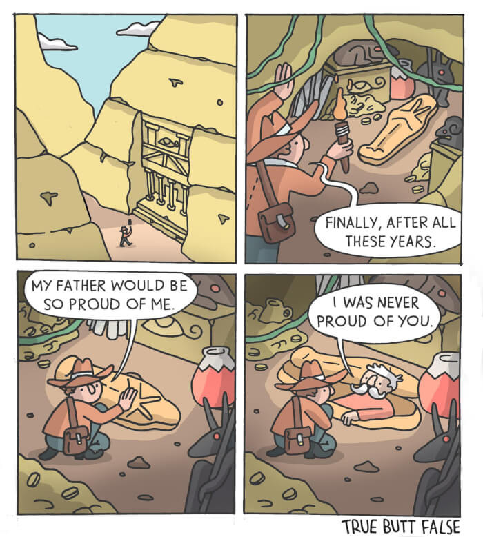 Seek, and you will find.