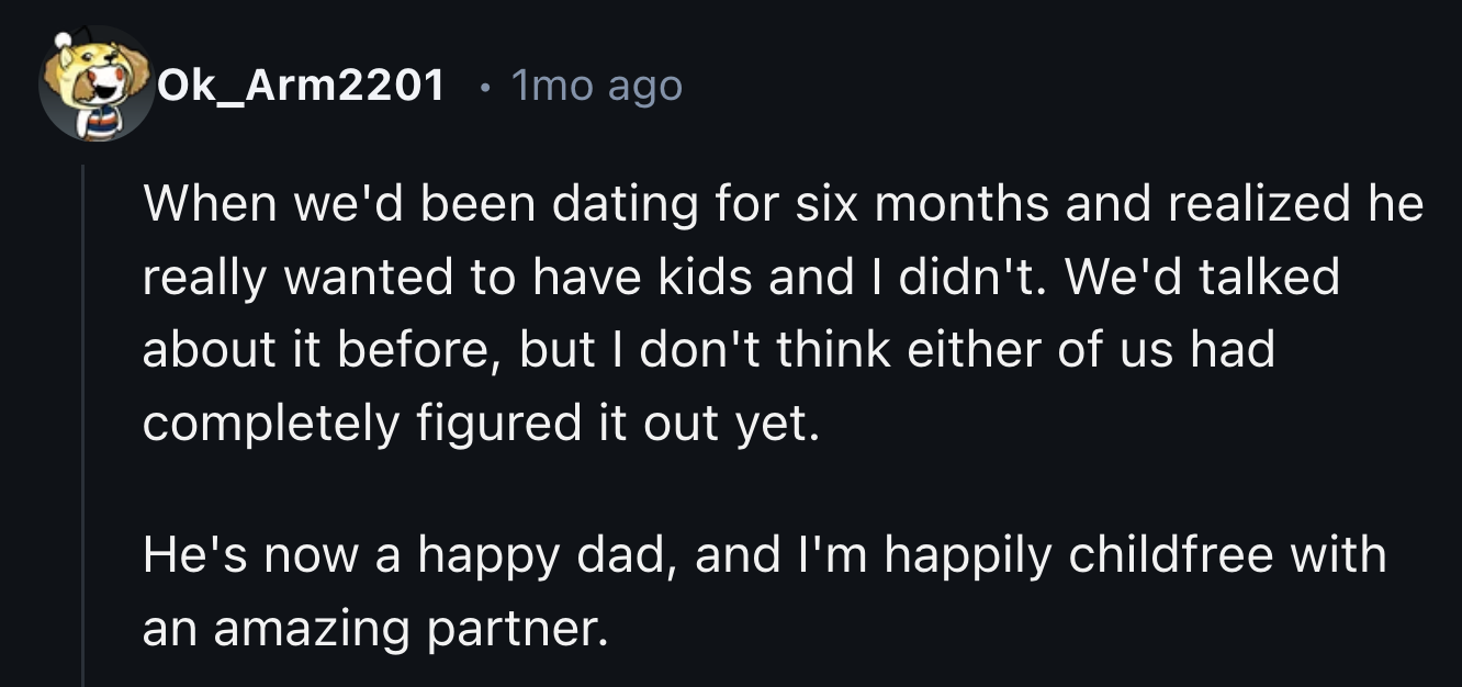 45. It's a refreshingly mature understanding.