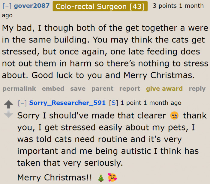 If this doesn't happen all the time, the cats will be fine.