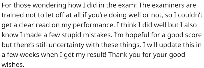 For those wondering: