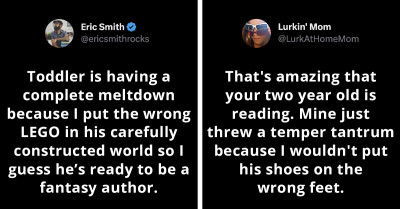 20 Hilarious Tweets Explaining Reasons For Kids' Tantrums