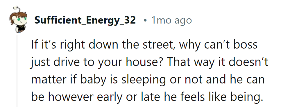 Boss on wheels: doorstep delivery for hassle-free checks and happy naps!