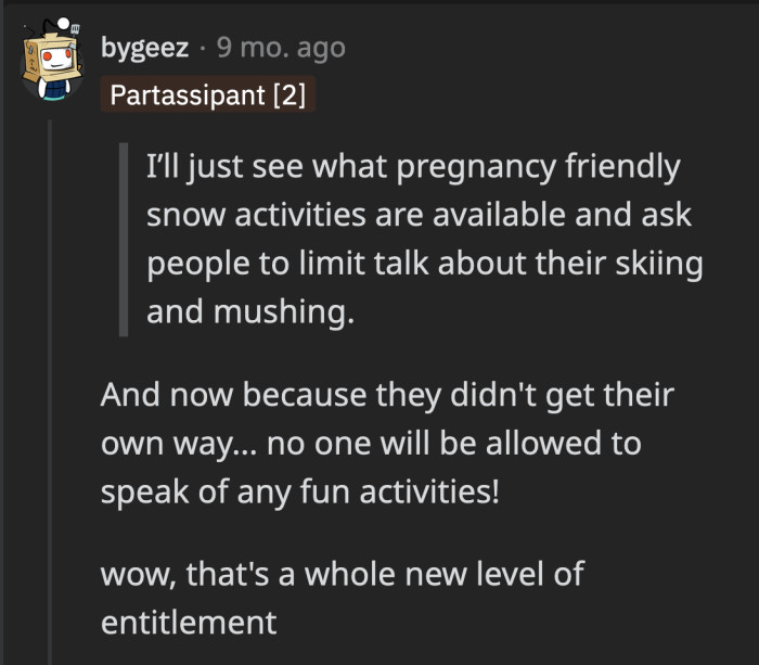 The trip hasn't even happened yet, and they have already ruined the experience.