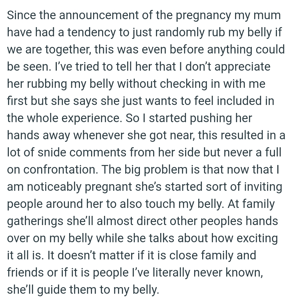 This Resulted in a Lot of Snide Comments from Her Side but Never a Full-On Confrontation